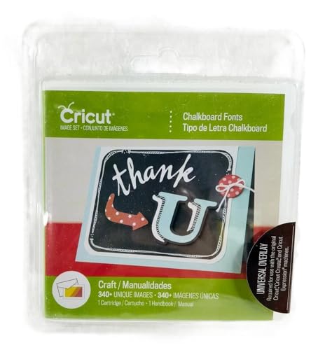 Cricut Cartridge - Chalkboard Fonts