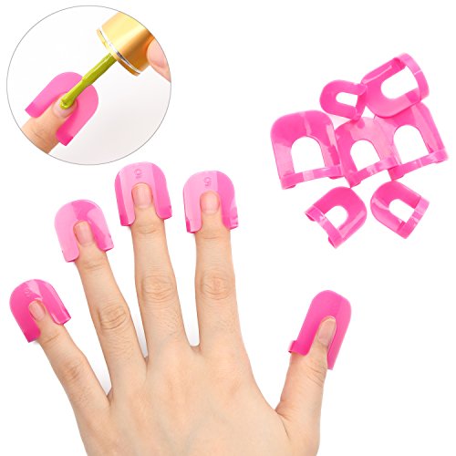 Makartt Spray Nail Polish Stencil with 10 Sizes 26pcs Save Time Save Money No Mess Any More