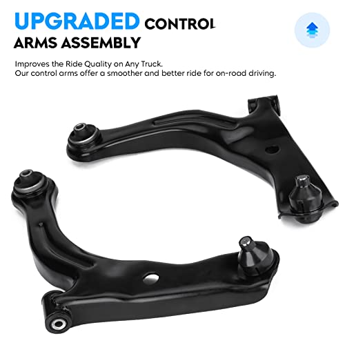 Front Lower Control Arm for Ford Escape 04-12, Mazda Tribute 05-11, Mercury Mariner 05-11, with Ball Joint Assembly, Driver & Passenger Side, Suspension kit K80400 K80399 - Image 3