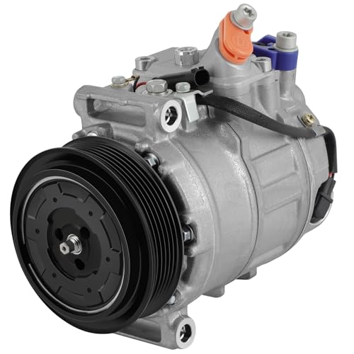 Image of Air Conditioning Compressor for Mercedes-Benz C250 SLK250 1.8L 2012-2015