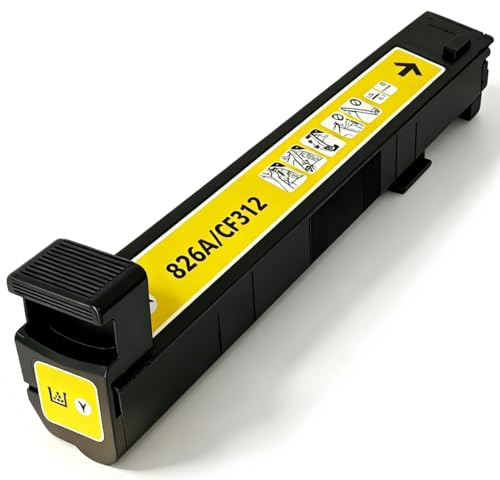Cartouche CF312A HP 826A jaune à haut rendement pour des couleurs éclatantes