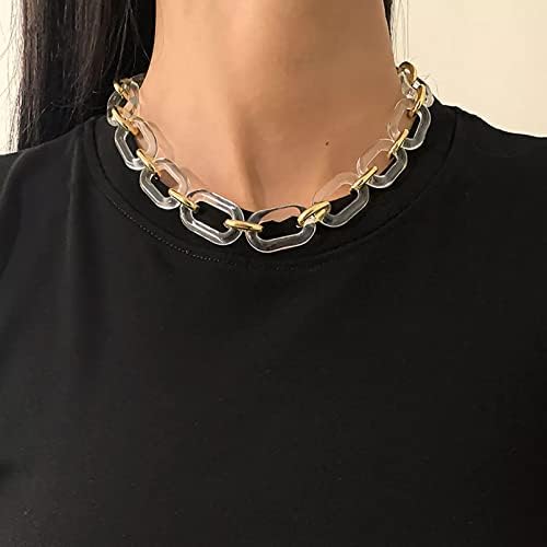 necklace for women Acrylic Chunky Short 