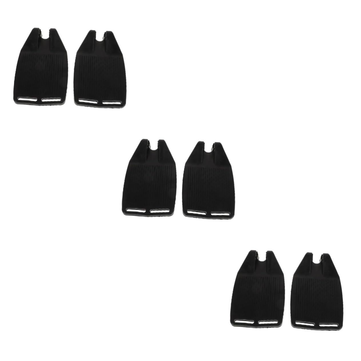 FRCOLOR 6 Piezas Reposapiés Para Silla De Ruedas Reposapiés Para Silla De Ruedas De Repuesto Pedal De a De as De Alta Resistencia Para a De as Almohadilla Para
