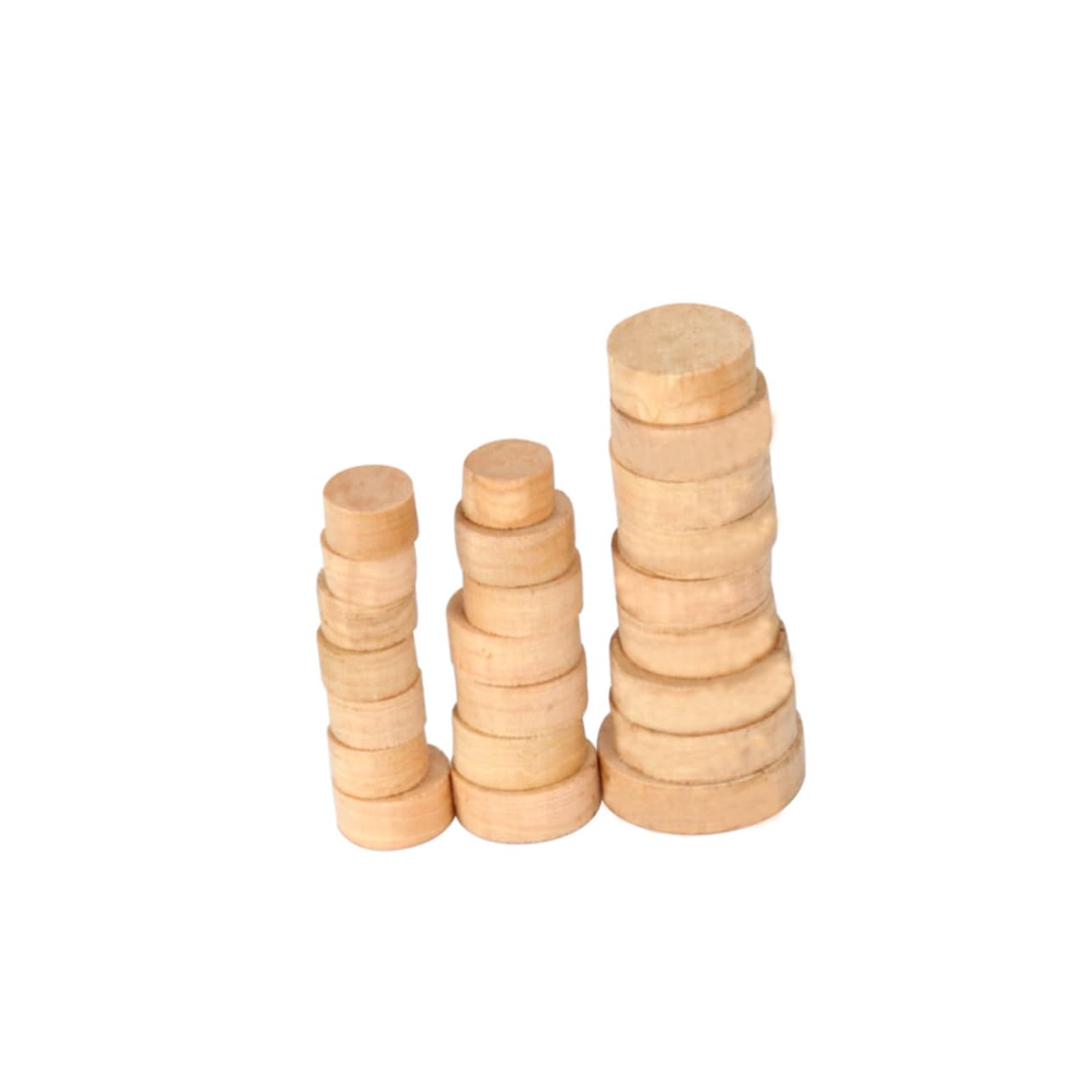 23 Stück Oboen Schalllochpolster aus Kork für Oboe | Beige, Holz, Ersatzteile für Verschlissene Dichtung, Elastizität, Geruchlos