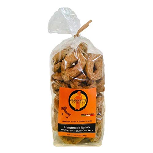 Giannetti Artisans Taralli Crackers Multigrain 300 gr miniatura 2