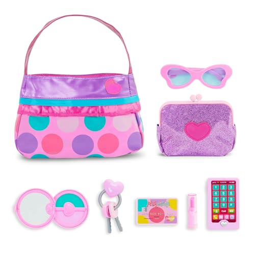 Image of Battat Toy Purse, Play Circle Princess Purse Set, Dress-Up Play, Playset