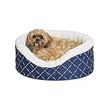 MidWest Homes for Pets CU25BLD Couture Orthopedic Cradle Pet Bed for Dogs & Cats, Small