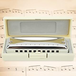 Blues Harmonica, 10 Trous Mouthorgan C Key Couvercle en Acier Inoxydable Instrument à Vent Professionnel pour Orgue à… - Les Beatles, Paul McCartney, John Lennon, RIngo Starr, George Harrison Blues Harmonica, 10 Trous Mouthorgan C Key Couvercle en Acier Inoxydable Instrument à Vent Professionnel pour Orgue à… – Image 2