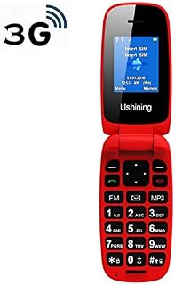 Ushining T-Mobile Flip Phone 3G Big Icon GSM Unlocked Flip Phone Easy to