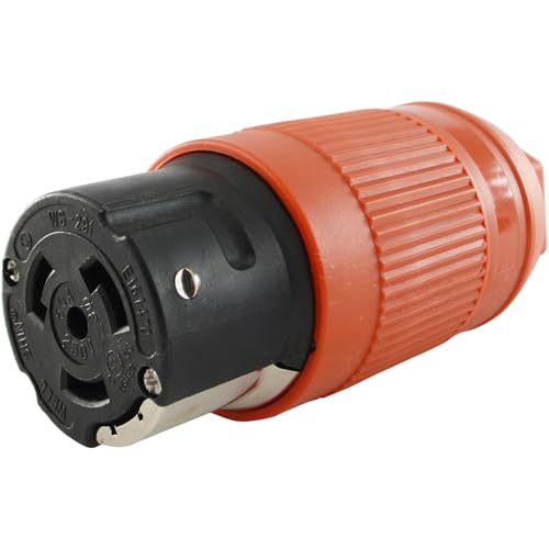 Conntek 60723 3 Phase 50-amp 250 V Montaggio Connettore Femmina