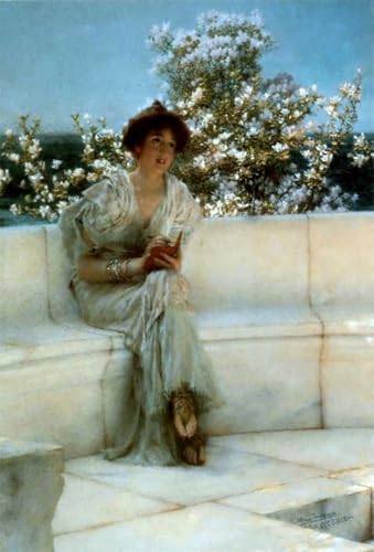 Impression sur toile Lawrence Alma-Tadema peinture moderne salon 60x90cm haute définition