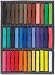 HAIRCHALKIN 36 Colors Temporary Hair Chalk Set - Non-Toxic Rainbow Colored Dye Pastel Kit