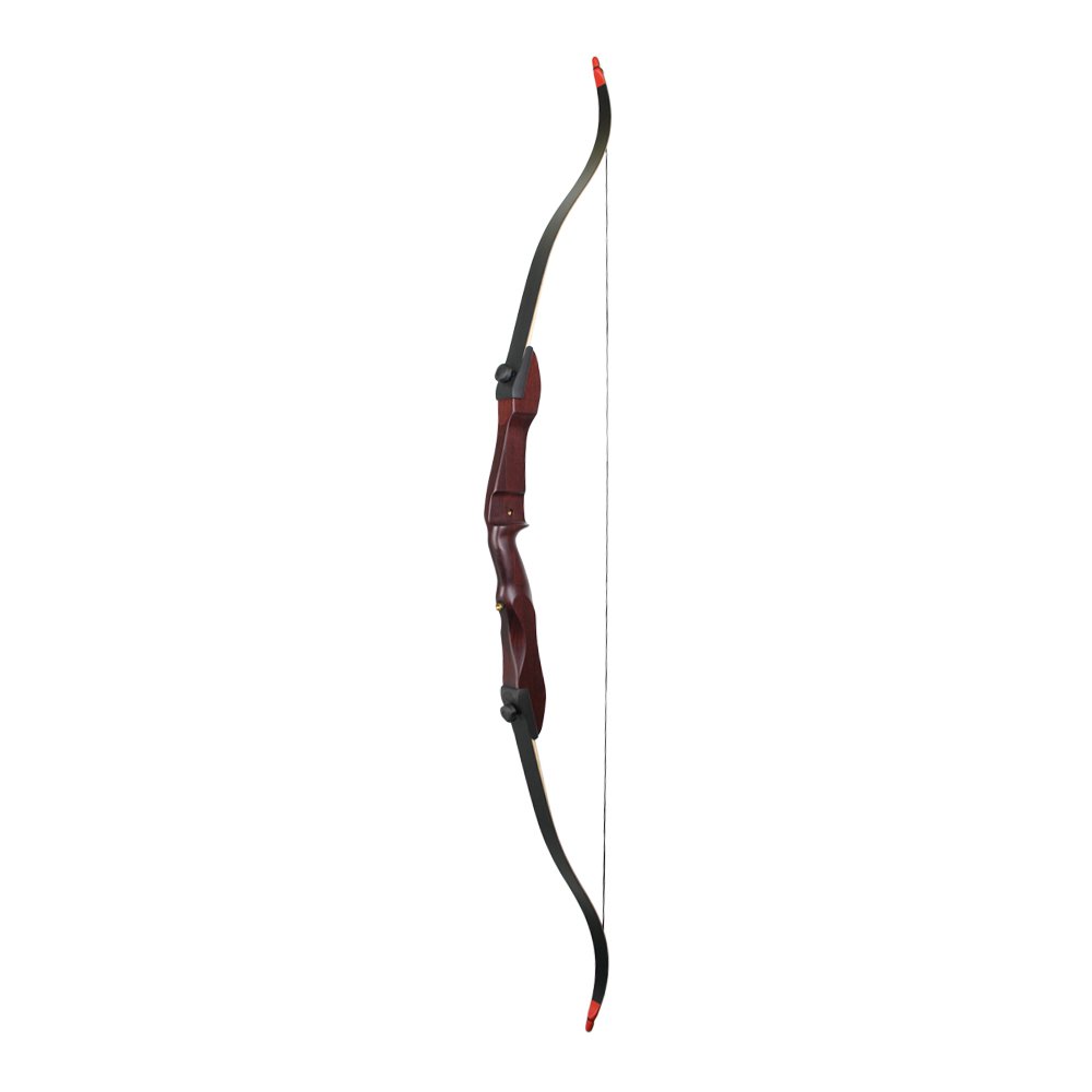 RAGIM Matrix Black, 62 Zoll, 14–40 lbs, Recurvebogen | vielseitiger Holzbogen mit Holzlaminierung und fiberglasverstärkten Wurfarmen