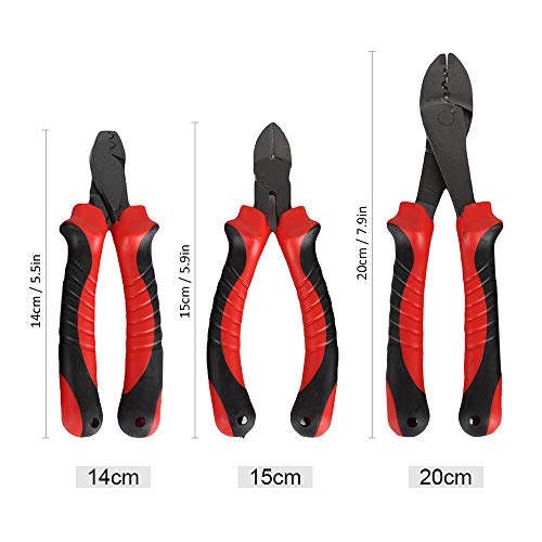 Andoer Alicate de pesca Cortador de pesca Tesoura de peixe Acessórios de equipamento de pesca