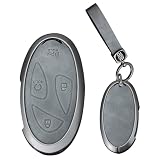 Ysbxitu Etui na kluczyki samochodowe, breloczek do kluczy, kompatybilne z Hyundai Ioniq 5, 6, SX2, Grandeur, GN7, KONA 2024, metalowa obudowa na klucze, etui ochronne, osłona na pilot zdalnego