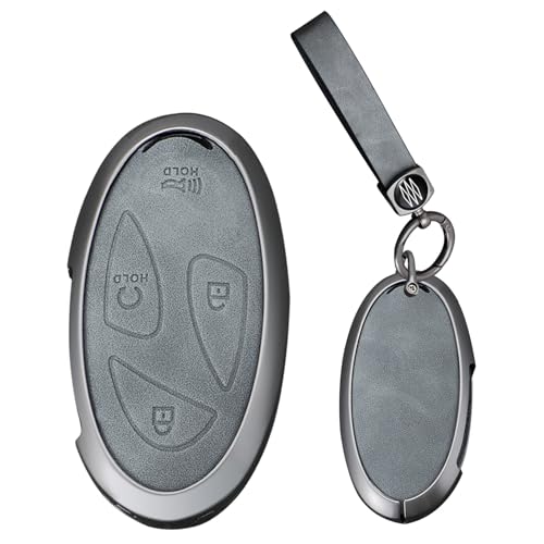 Ysbxitu Etui na kluczyki samochodowe, breloczek do kluczy, kompatybilne z Hyundai Ioniq 5, 6, SX2, Grandeur, GN7, KONA 2024, metalowa obudowa na klucze, etui ochronne, osłona na pilot zdalnego
