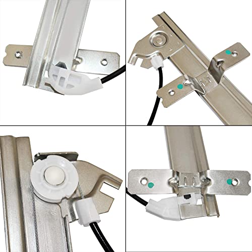 741-649 Front Drive Side Power Window Regulator Motor Assembly Compatible for 1998 1999 2000 2001 2002 2003 2004 Dodge Durango & 2000-2004 Dodge Dakota - Thumbnail 3