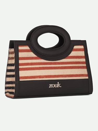 Image of ZOUK Zoe Sling Bag | Stylish Women's Crossbody Bags | Purse | Detachable Strap | Water-Resistant | Trendy Girls Side Bag | Compact & Chic