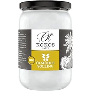Ölmühle Solling Kokosolie nativ, biologisch, per stuk verpakt (1 x 500 ml)