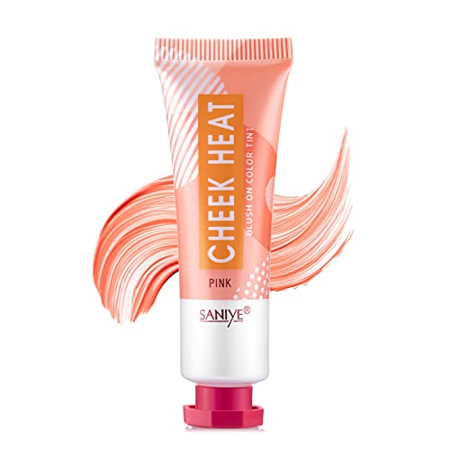 SUMEITANG Face Liquid Blush, Sheer Flush Of Color, Blendable Gel-Cream Blusher Makeup, Natural-Looking, Long Lasting, Lightweight, Breathable Feel, Facial Blush Stick, Ideal Cheek Blush Gift for Women