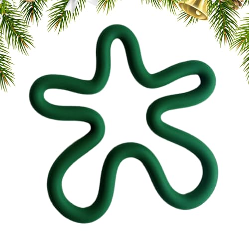 Fonney ホットパンマット クリスマス, シリコン製熱い鍋敷きテーブル用, 調理やダイニングに最適なキッチンカウンター用コースターパッド