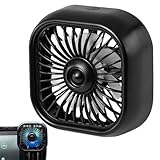 Ventiladores automáticos que soplan aire frío, ventiladores automáticos de circulación de aire | Potentes velocidades ajustables del ventilador del vehículo de 3 velocidades y siete para coches