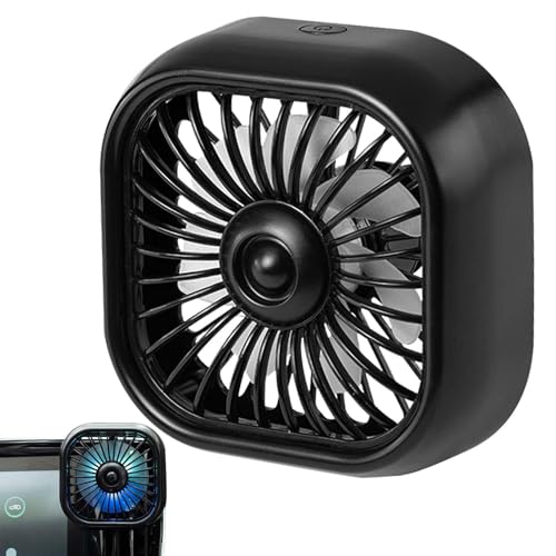 Ventiladores automáticos que soplan aire frío, ventiladores automáticos de circulación de aire | Potentes velocidades ajustables del ventilador del vehículo de 3 velocidades y siete para coches