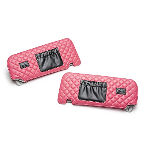 トヨタ アルファード/ヴェルファイア(ALPHARD/VELLFIRE) 型式:AGH30/35W、GGH30/3W5、AYH30W 年式:H27.1〜R5.5(2015.1?2023.5) 【D.A.D サンバイザーカバー タイプ キルティングピンク】