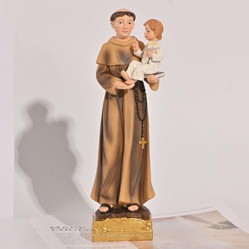 Statue religieuse catholique en résine pour la décoration intérieure de maison