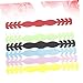 WRITWAA 15pcs Mask Extension Hooks Adjustable Buckle Silicone Mask Face Ear Rope Buckle for Ear Savers Clips Random Color