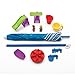 Step2 Splish Splash Seas Water Table | Kids Water Table with Umbrella & 10-Pc Accessory Set