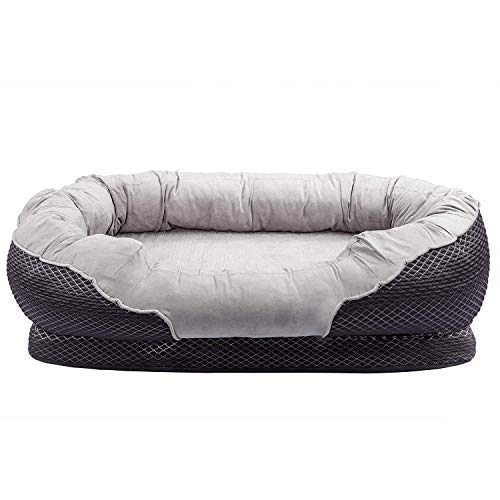 Dog Bed Large Pet Bed Pet Deluxe Orthopedic Dogs Lounge Sofa Pets Couch Beds Super Soft Cat Beds with Removable Washable Cover