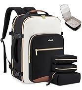 Zaino Da Viaggio LOVEVOOK 50L Espandibile - Bagaglio A Mano Per Aereo, Porta PC 18", Tante Tasc