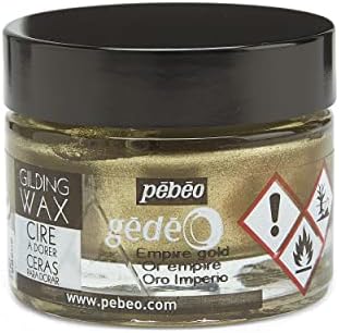 Gedeo 766506US 30 ml Gilding Wax, Empire Gold, 5.5 x 5.5 x 4.5 cm