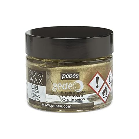 Gedeo 766506US 30 ml Gilding Wax, Empire Gold, 5.5 x 5.5 x 4.5 cm Cover