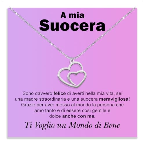 Regalo Suocera Collana suocera Idea Regalo per lei Compleanno Natale