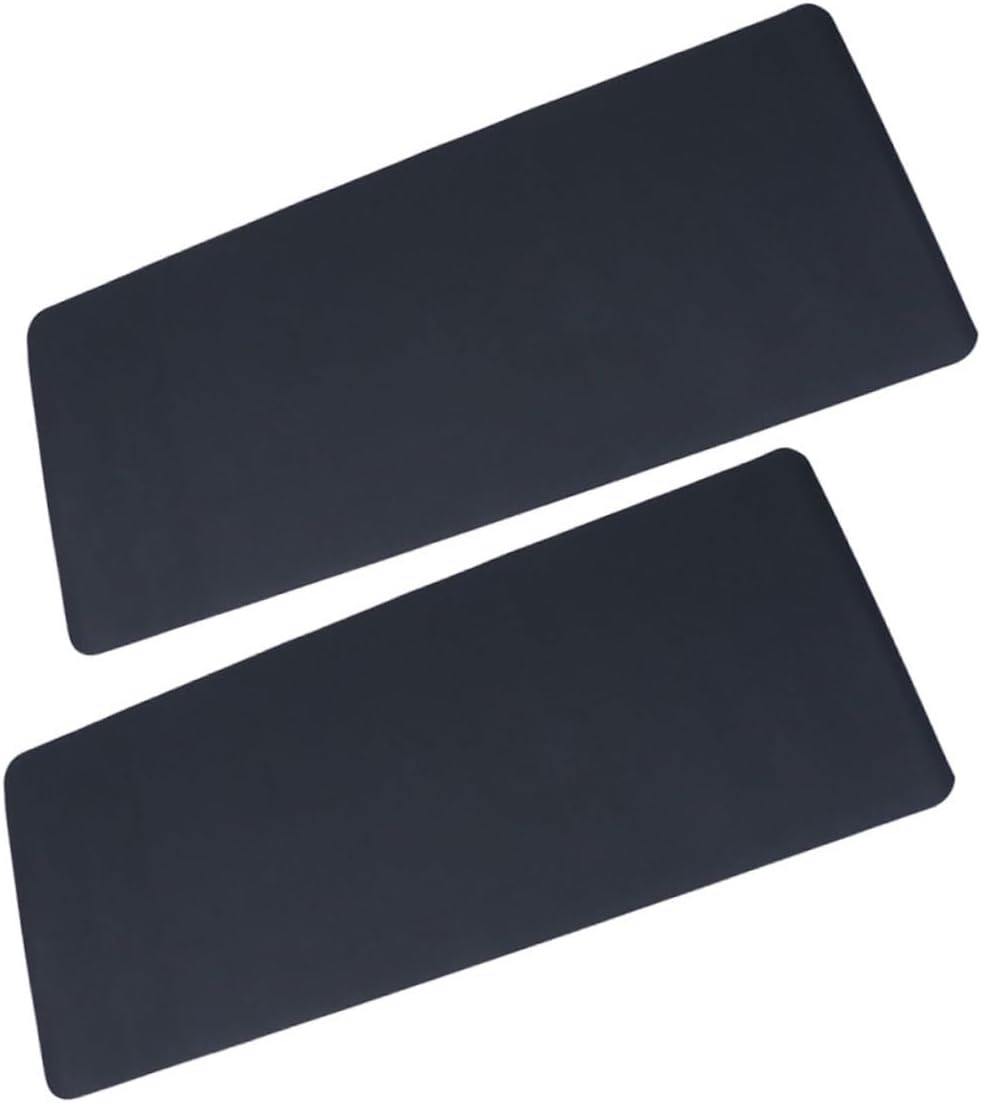 2Pcs Treadmill Mat for Noise Reduction Antislip Exercise Equipment Mat Shock Absorbing Gym Pad for Home Workout Portable Rubber Mats for Treadmills and Bikes