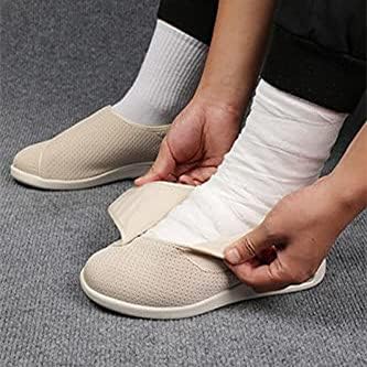 Women's Diabetic Shoes Extra Wide Comfortable Adjustable with Non-Slip Air Cushion Bottom for Elderly Swollen Feet Edema - Image 2