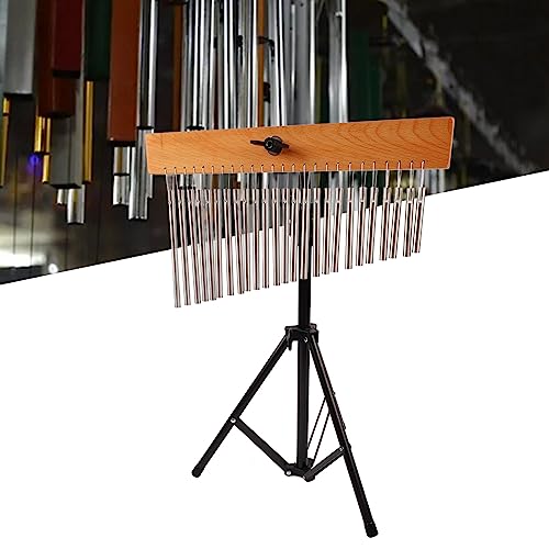 Carrilhão De Vento Para Violino MOUMOUTEN - Carrilhão De Vento De Metal E Madeira, Sinos De Barra De
