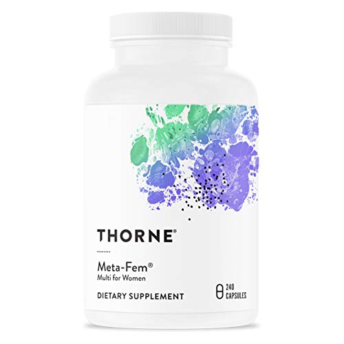 Thorne Research Meta Fem Basic Nutrients For Women Over 40 (VMW) - 240 Vegetarian Capsules Thorne Research Meta Fem Basic Nutrients For Women Over 40 (VMW) - 240 Vegetarian Capsules