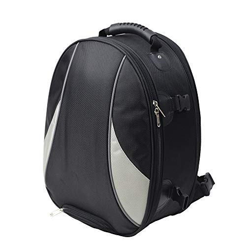 VISLONE Mochila para Moto Bolsa de Motocicleta de Gran Capacidad de Cola Sport Scooter