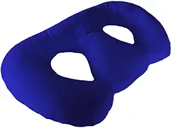 Almofada De Amamentação Bebe Gêmeos Happy Line (Azul Royal)