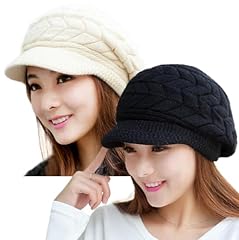_2hats(black+beige)