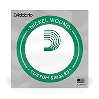 .032 gauge nickel wound electric guitar string Round wound with nickelplated steel for distinctive bright tone Perfect as a replacement string or for creating customized sets Made in the u.s.a. for the highest quality and performance