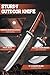 TAN REN Tanto Knife Fixed Blade, 8 Inch Survival Knives with Wooden Handle, Japanese Fixed Blade Knife with Sheath for Camping, Outdoor, Christmas Gift Knives for Men