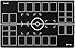 Price comparison product image GMC Deluxe 2 Player Compatible Black White Pokemon Stadium Mat Board Playmat