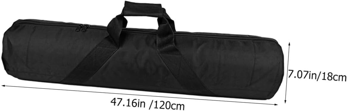 Oxford Tripod Carrying Case Bag Thickened Padded Storage Pouch for Light Stands Monopods and Photography Equipment with Smooth Zipper for Outdoor Use