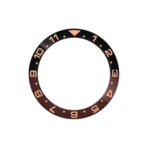 1�� 38mmx30.6mm �X�΃Z���~�b�N�x�[���C���T�[�g�����O SKX007 SKX009 SUB GMT �����Y�@�B�����v�����C�����i�ɓK��(09)