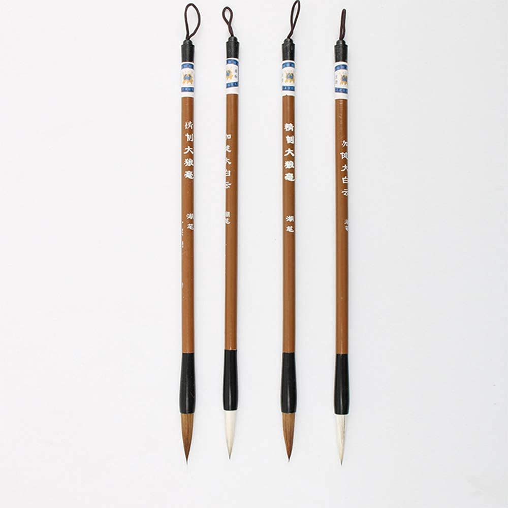 Chinesische Kalligrafie-Pinsel Pinselstifte Kalligrafie-Stifte Kalligrafie-Zeichenstift und Tinte Wenfang Sibao/Chinesische Kalligrafie-Pinsel Kalligrafie-Praxis-Box-Set