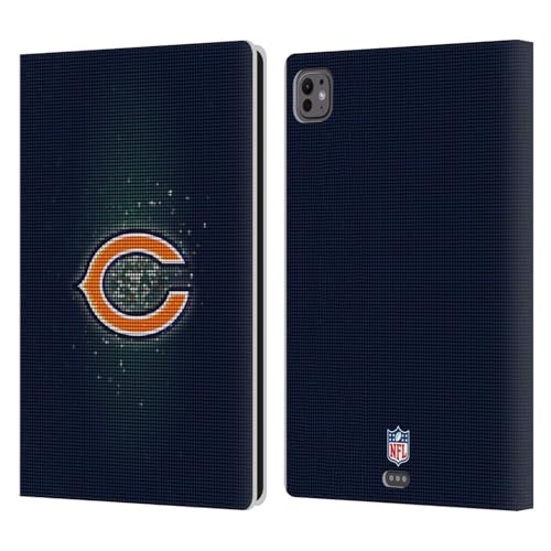 Housse cuir Chicago Bears pour iPad Pro 11 M4 au bureau ou en voyage